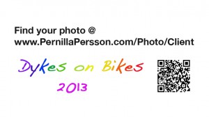 Dykes on Bikes Barcode