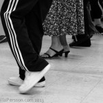 Line dance at Bayview Senior Center
