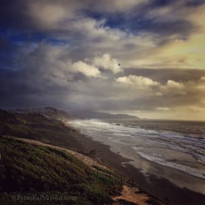 Late afternoon at Fort Funston, CA ©PernillaPersson.com 2016