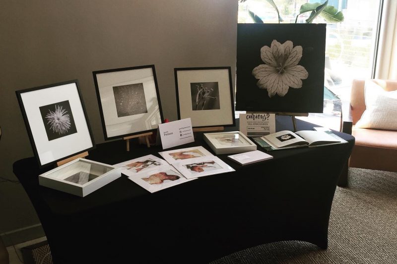 Showing art at Lennar’s event at the Hunters Point Shipyard | ©PernillaPersson.com